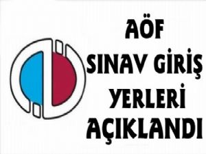 AÖF sınav giriş yeri 2017 sorgulama! AÖF sınav giriş belgesi yayınlandı!