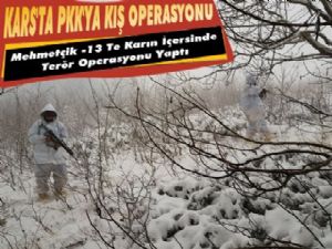 Kars'ta PKK'ya Kış Operasyonu