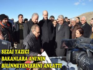 Yazıcı Bakan Kurtulmuş'a Ani'nin Bilinmeyenlerini Anlattı