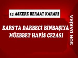 Kars'ta Darbe Duruşmasında 14 Beraat Kararı Verildi