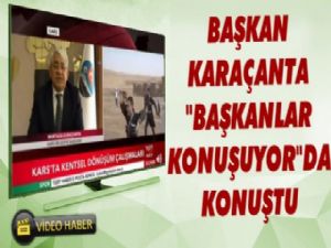 Başkan Karaçan'ta TGRT'de 'Başkanlar Konuşuyor' Programında!