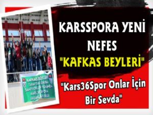 Kars36Spor'a Yeni Taraftar Grubu