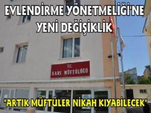 Evlendirme Yönetmeliğinde değişiklik yapıldı