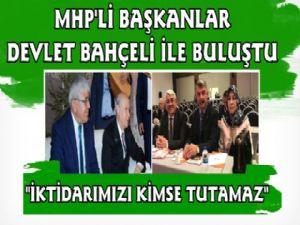 Başkan Murtaza Karaçanta MHP Başkanlar Toplantısına Katıldı
