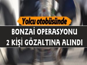 Kars'ta Yolcu Otobüsüne Uyuşturucu Operasyonu 2 Gözaltı