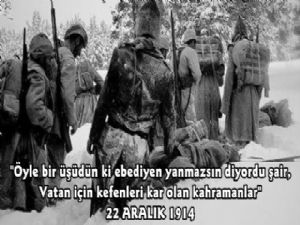 Sarıkamış Şehitlerinin Hakk'a Yürüyüşlerinin 103. Yılı