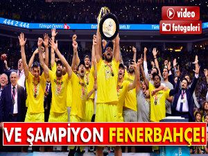 Şampiyon Fenerbahçe!