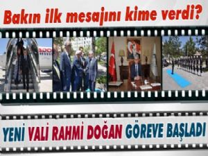 Kars'ın Yeni Valisi Rahmi Doğan göreve başladı