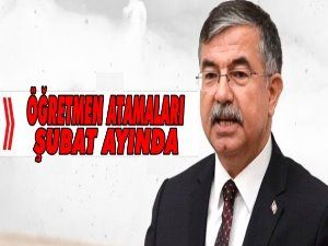 Bakan Yılmaz: Şubat'ta öğretmen atayacağız