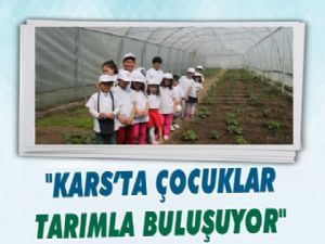 Lider çocuklar tarımla buluşuyor