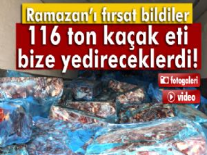 Ramazan'ı fırsat bilen et kaçakçılarına darbe