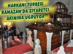 Harakani türbesine ziyaretçi akını