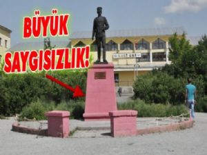 Kars'ta 'Karabekir Paşa' büstüne saygısızlık!
