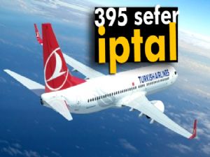 Terör olayı, THY'nin 395 seferini iptal ettirdi