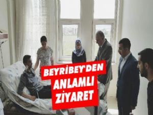 Beyribey Sarıkamış'ta Yaralanan Askeri Unutmadı!