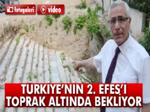 Türkiye'nin 2. Efes'i toprak altında bekliyor