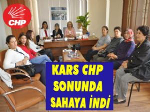 Kars'ta CHP Kadın Kolları İktidarı Eleştirdi!