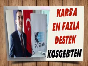 Kars KOSGEB'in Bölge Başarısı