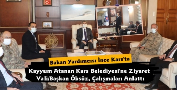 İçişleri Bakan Yardımcısı Muhterem İnce Kars'ta