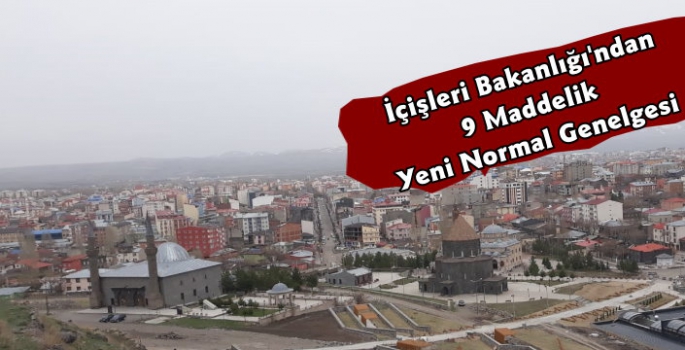 İçişleri Bakanlığı'ndan Normalleşme Genelgesi