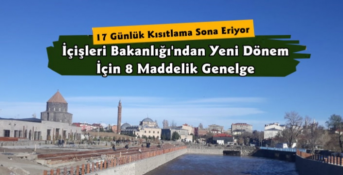 İçişleri Bakanlığı'ndan Yeni Koronavirüs Tedbir Genelgesi