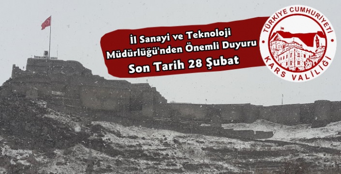 İl Sanayi ve Teknoloji Müdürlüğü'nden Önemli Duyuru