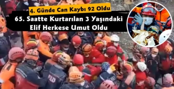 İzmir Depreminde Ölenlerin Sayısı 92'ye Yükseldi