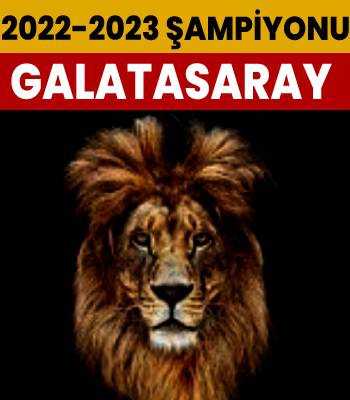 2022-2023 Şampiyonu Galatasaray