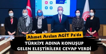 Ahmet Arslan, AGİT PA Toplantısında Türkiye Adına Konuştu