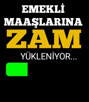 Emekli Maaşlarına Zam Sinyali