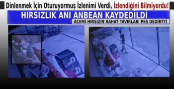 Güpegündüz Hırsızlık Anbean Kameralarda