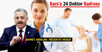 Kars'a 24 Doktor Kadrosu