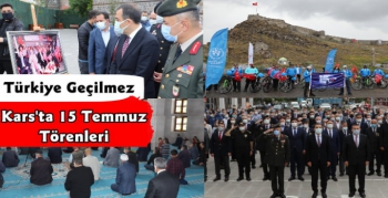 Kars'ta 15 Temmuz Darbesi Unutulmadı!