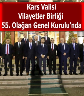 Kars Valisi Ankara'da