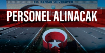 KAÜ Personel Alıyor, Başvurular Başladı