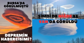 MERCEK BULUTLAR DEPREMİN HABERCİSİ Mİ