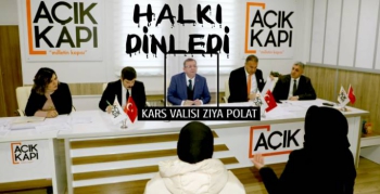 Vali Polat, Vatandaşları Ağırladı