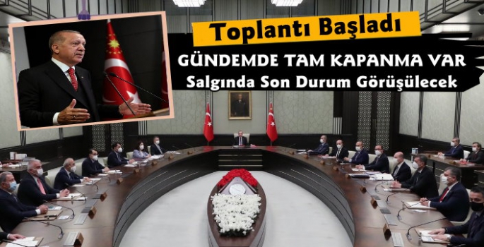 Kabine Toplantısı Başladı