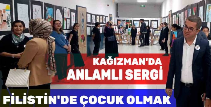 Kağızman'da Anlamlı Sergi: 