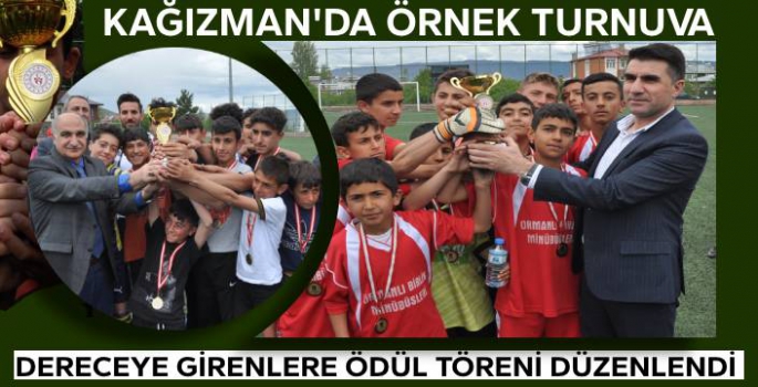 Kağızman'da Örnek Turnuva