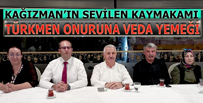 Kağızman'ın Sevilen Kaymakamı Ankara'ya Atandı