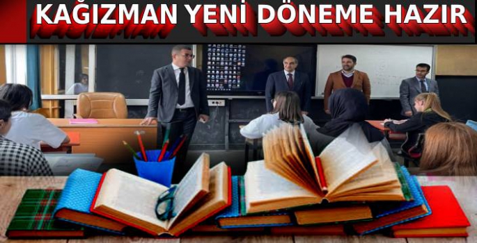 Kağızman, Yeni Eğitim Dönemine Hazır