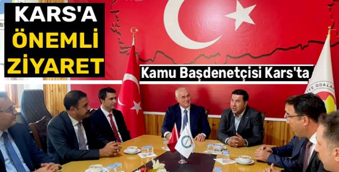 Kamu Başdenetçisi Mehmet Akarca'dan Kars'a Ziyaret: Yatırım Fırsatları ve İş Dünyasının Talepleri Görüşüldü