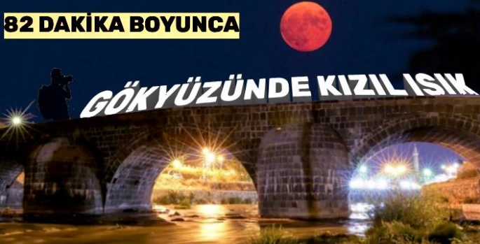Kanlı Ay Tutulması Başlıyor: 82 Dakika Boyunca Gökyüzünde Kızıl Işık!