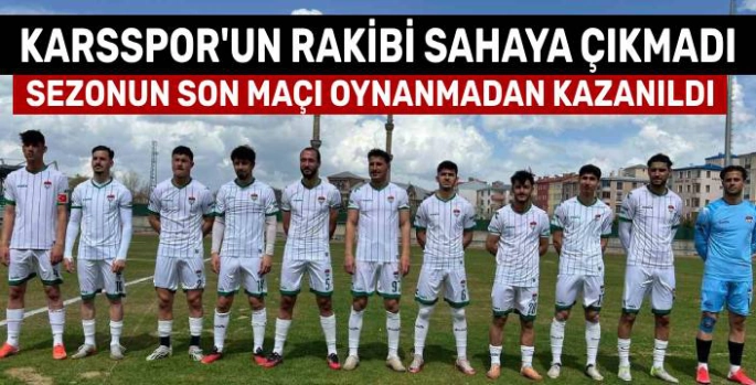 Kars 36 Spor, Sezonu Hükmen Galibiyetle Kapattı