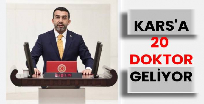 Kars'a 20 Doktor Geliyor