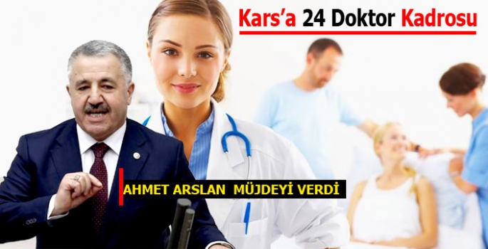 Kars'a 24 Doktor Kadrosu