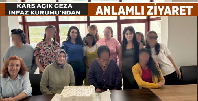 Kars Açık Ceza İnfaz Kurumu'ndan Anlamlı Ziyaret