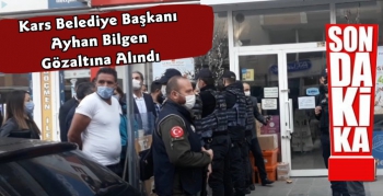 Kars Belediye Başkanı Ayhan Bilgen Gözaltına Alındı 