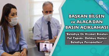 Kars Belediye Başkanı Bilgen ve Alaca'dan Açıklamalar